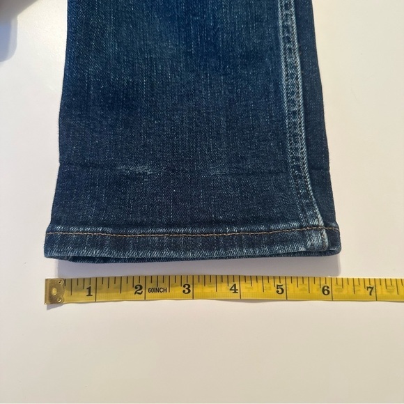 Madewell Slim Straight Mid Rise Blue Jeans - Size 27 - Picture 13 of 16